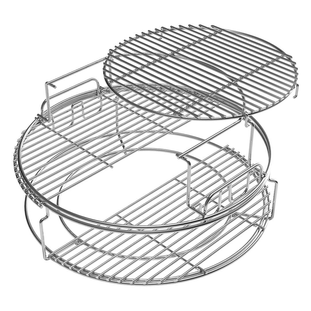 Big Green Egg Eggspander Rešetke Set Xl – Sistem Za Višeslojno Kuvanje