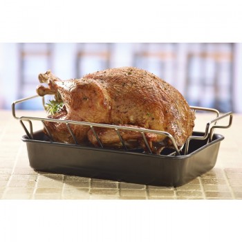 Metalna emajlirana posuda za kapanje Big Green Egg 33x23 cm117397
