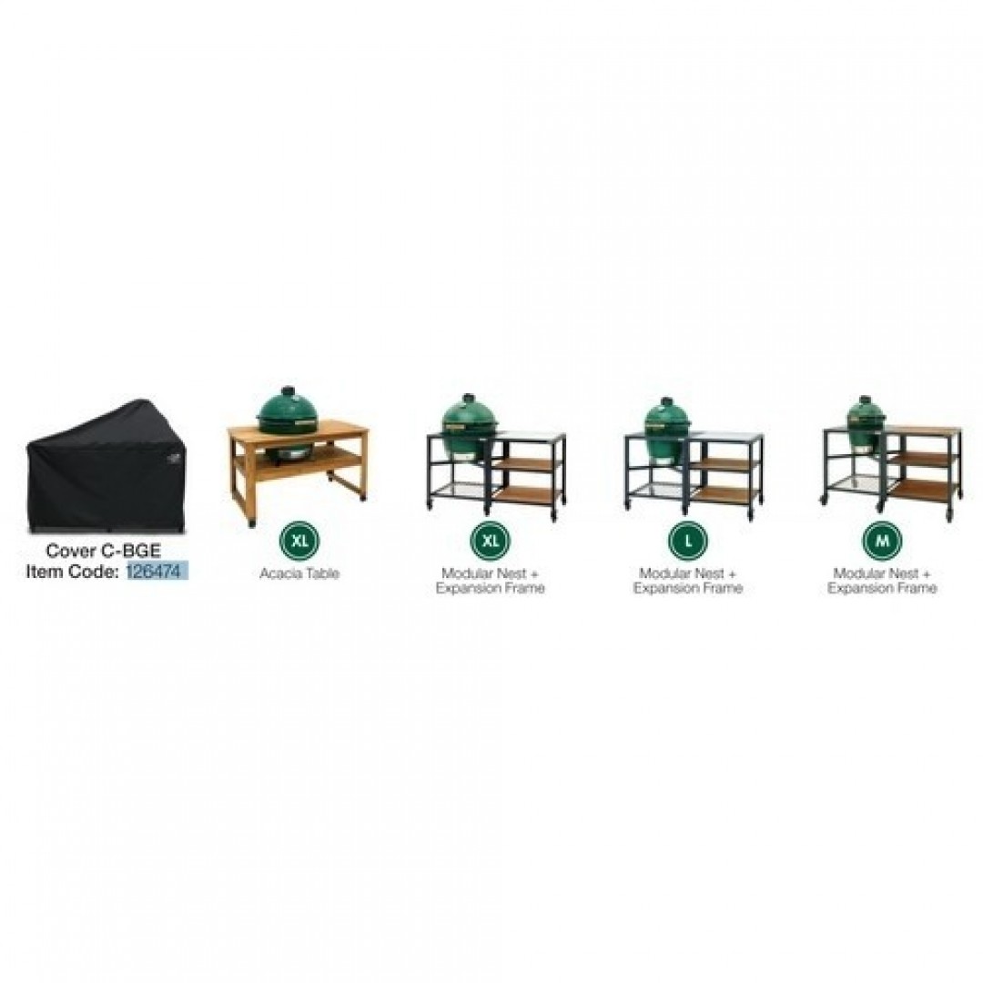 Prekrivka  C Za Big Green Egg Za Modele Xlarge, Large I Medium U Modularnom Stolu