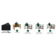 Prekrivka  C Za Big Green Egg Za Modele Xlarge, Large I Medium U Modularnom Stolu