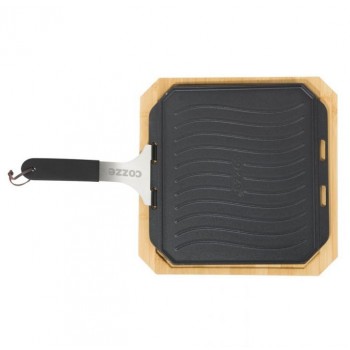 Cozze reverzibilni liveni tiganj sa bambusovim postoljem 330x330 – 90327