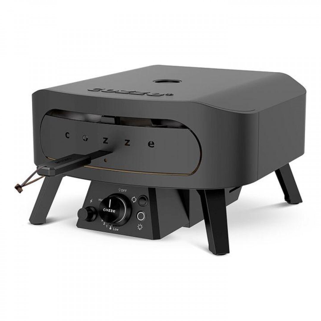 Cozze Pizza Peć Black Edition 13” Sa Rotirajućim Kamenom