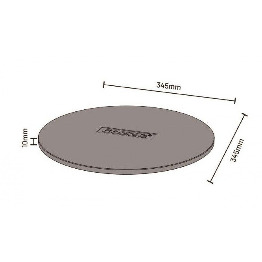 Cozze Kamen Za Rotacionu Pizza Peć 13" (90397)