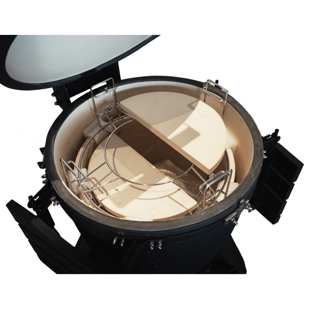 Braai Kamado Black 22" (56 Cm)