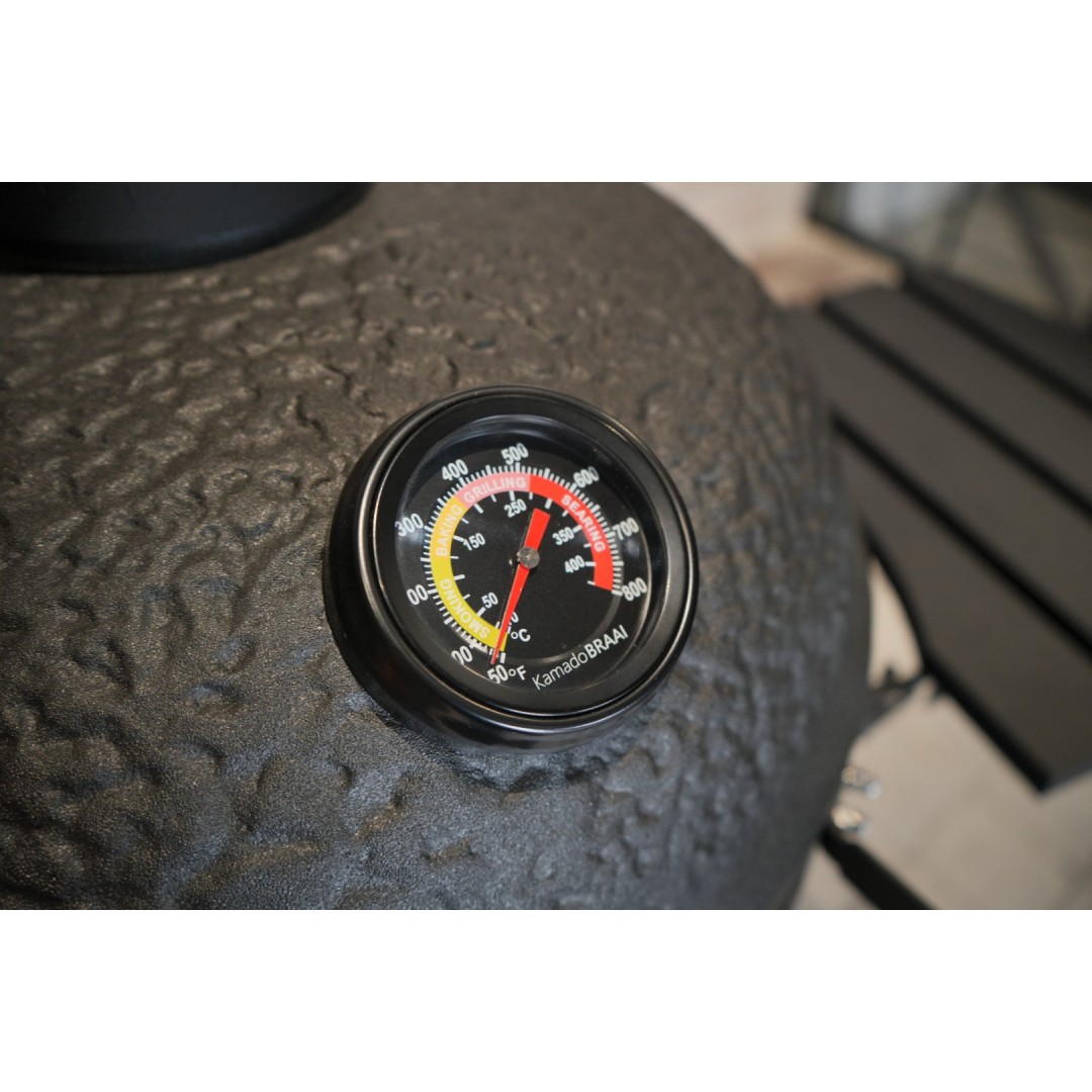 Braai Kamado Black 22" (56 Cm)