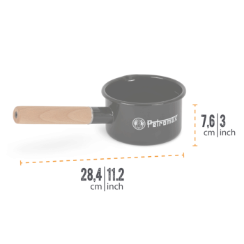 EMAJLIRANA POSUDA SA DRŠKOM PETROMAX 0.5L-CRNA EMAJLIRANA POSUDA SA DRŠKOM PETROMAX 0.5L-CRNA