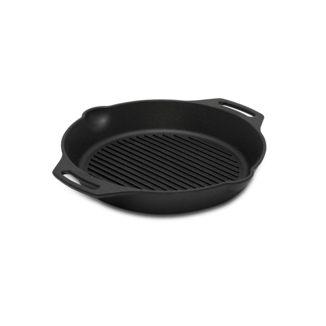 PETROMAX GRILL TIGANJ OD LIVENOG GVOŽĐA SA DVE RUČKE GP30H-T