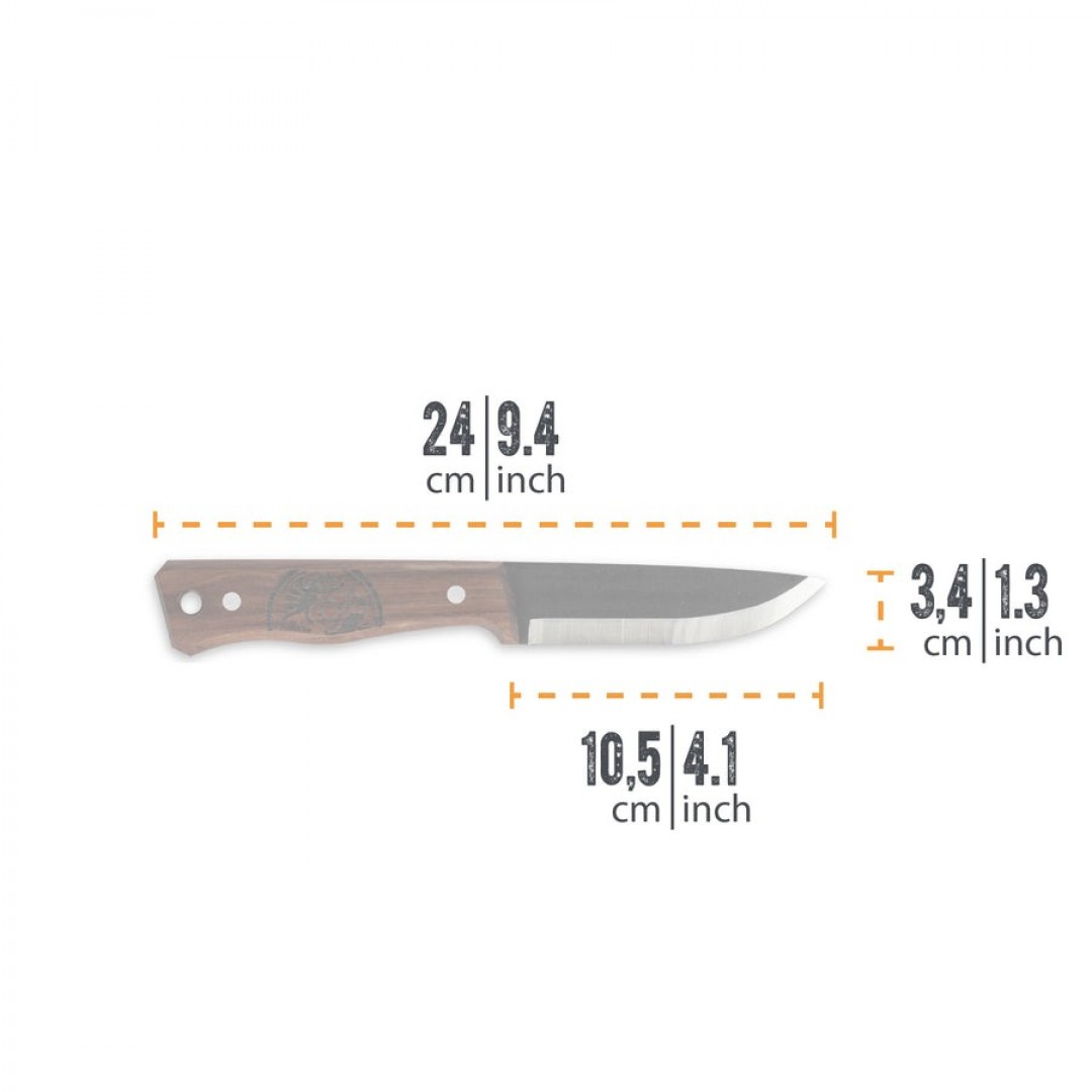 Petromax Buknife10 / Robustan I Pouzdan Fiksni Nož Dizajniran Za Intenzivne Buškraft Aktivnosti, Preživljavanje U Prirodi I Preciznu Obradu Drveta
