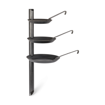 Držač za logorsku vatru za tiganje od kovanog gvoždja Držač za logorsku vatru za tiganje od kovanog gvoždja