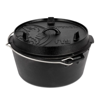 Petromax Dutch Oven lonac od livenog gvoždja s ravnim dnom FT9 - T Petromax Dutch Oven lonac od livenog gvoždja s ravnim dnom FT9 - T