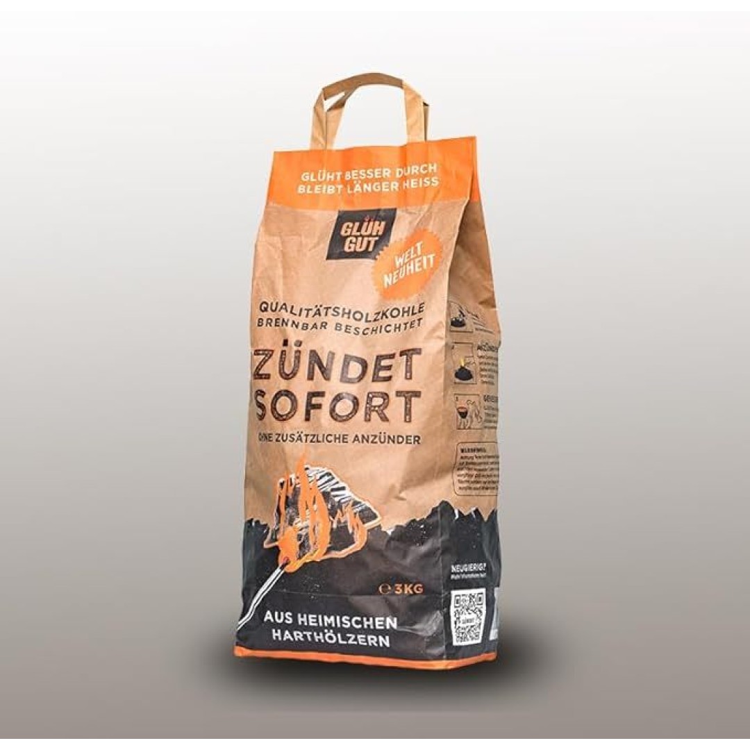 Samozapajivi ugalj GLÜHGUT®