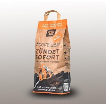 Samozapajivi ugalj GLÜHGUT®