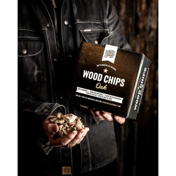 Aromatični čips za rostilj-hrast 1KG HOLY SMOKE BBQ 