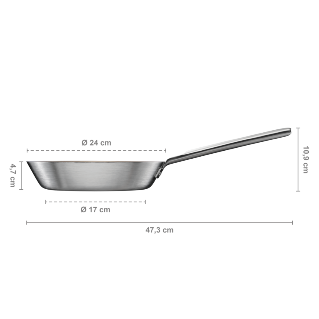 Fiskars Tiganj Norden Čelik 24 Cm, 1067631 Fiskars Tiganj Norden Čelik 24 Cm, 1067631