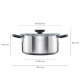 Lonac Fiskars Functional Form, 1072316, 3 L Lonac Fiskars Functional Form, 1072316, 3 L