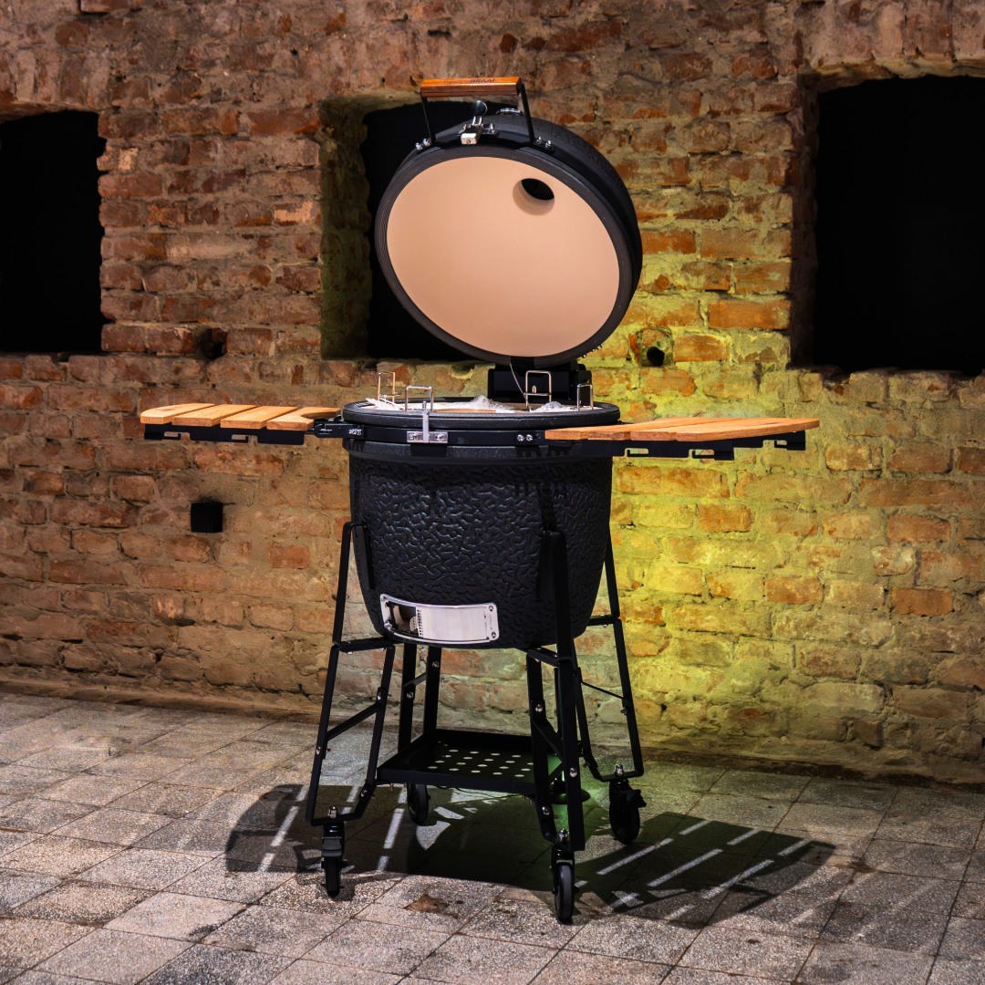 Braai Kamado Black 21" (54 Cm)