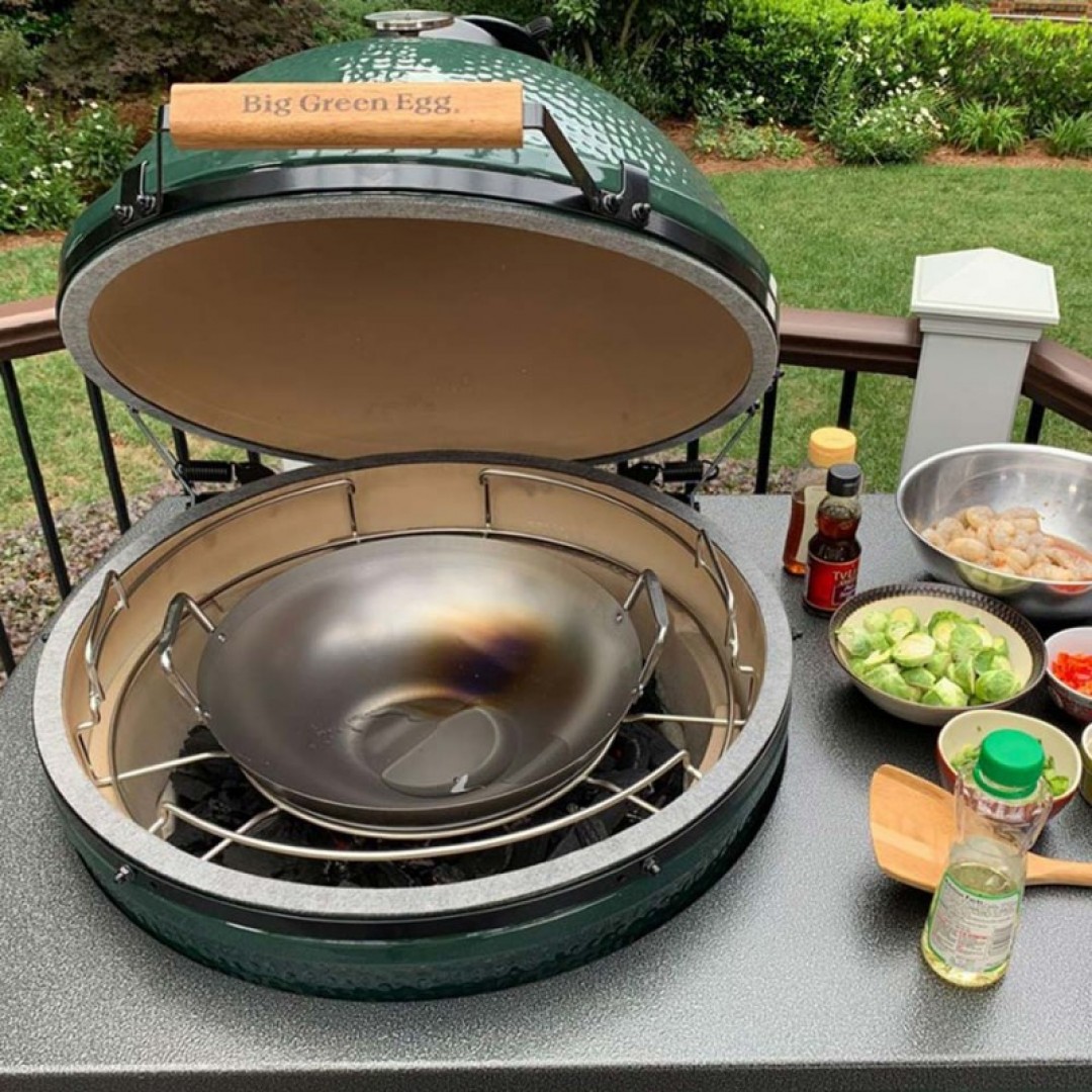Big Green Egg Grill-Wok Od Čelika 120779