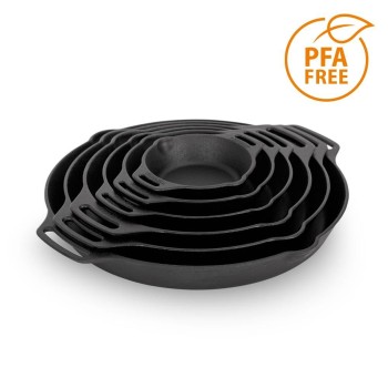 Petromax tiganj od livenog gvožđa s dve ručke FP 40 h-t